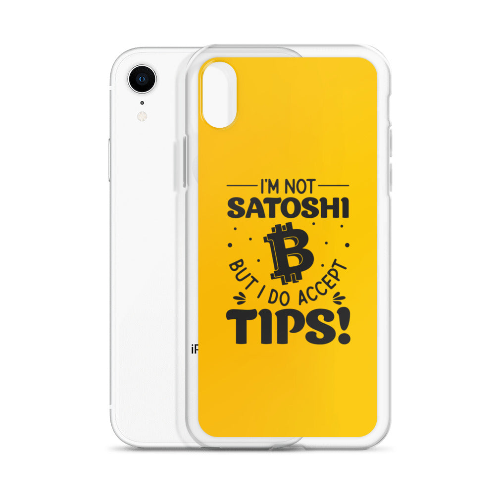 Clear Case for iPhone® Bitcoin Satoshi