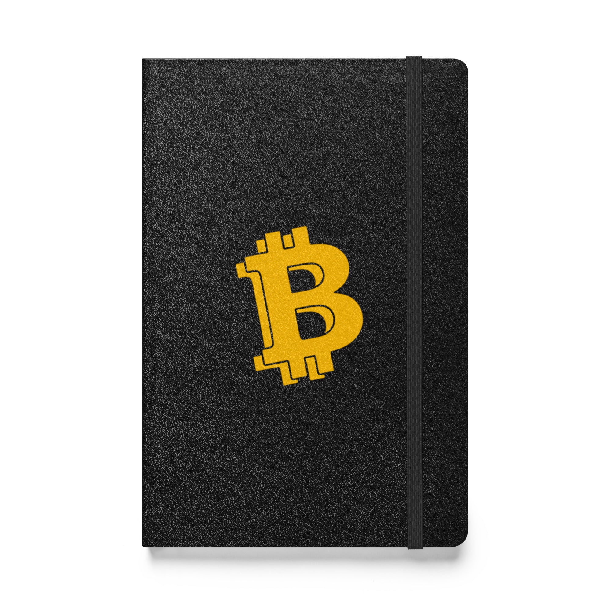 Bitcoin Logo Hardcover Notebook