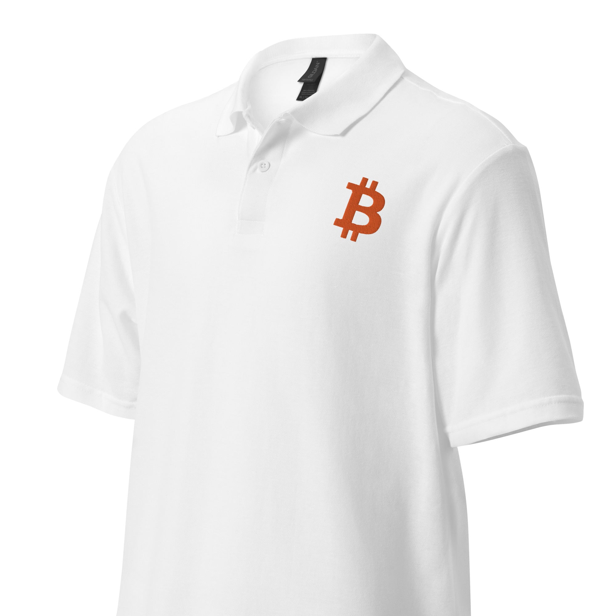Unisex pique polo shirt Bitcoin